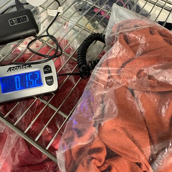 Michael Costello Genevive Maxi Dress Burnt Sienna Women's Small Crossover Bodice - Picture 16 of 16